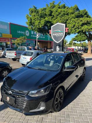CHEVROLET ONIX 1.0 TURBO FLEX PLUS PREMIER MIDNIGHT AUTOMÁTICO